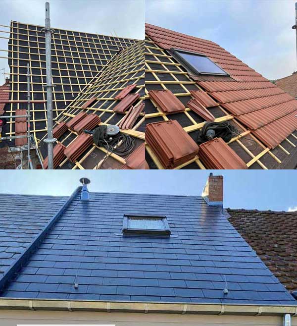 Dakwerken: DAKWAND TERVUREN : dakdekker in België: Vlaanderen, Wallonië, Brussel Luik… Dringende reparatie van daklekken. Plaatsing van dakbedekking en nokvorsten voor nieuwbouw en renovatie: leien, dakpannen… Zinkwerker: zinkwerk: Plaatsing van goten, goten, goten, dakrandbekleding, schoorsteenmantels… Interventie in BELGIË: Vlaanderen, Wallonië en Brussel…