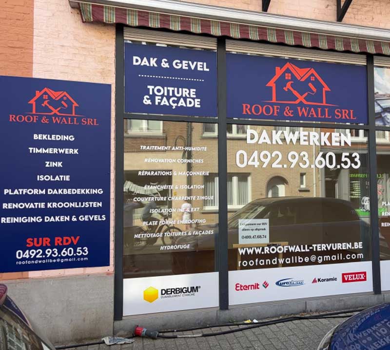 ROOFWALL DAKWERKEN TERVUREN : dakdekker dakdekker in België: Vlaams, Waals en Brussels gewest, Luik….Dakwerken, zinkwerken, reiniging, mos verwijderen en waterdicht dakschilderen, skeletbouw, houtbehandeling, plat dak waterdicht maken, gevelschilderen, gevelwaterdicht maken, buitenreiniging: bestrating, klinkers, blauwe steen, muurtje, terras... interventie in BELGIË: Vlaams, Waals en Brussels gewest, Luik….
